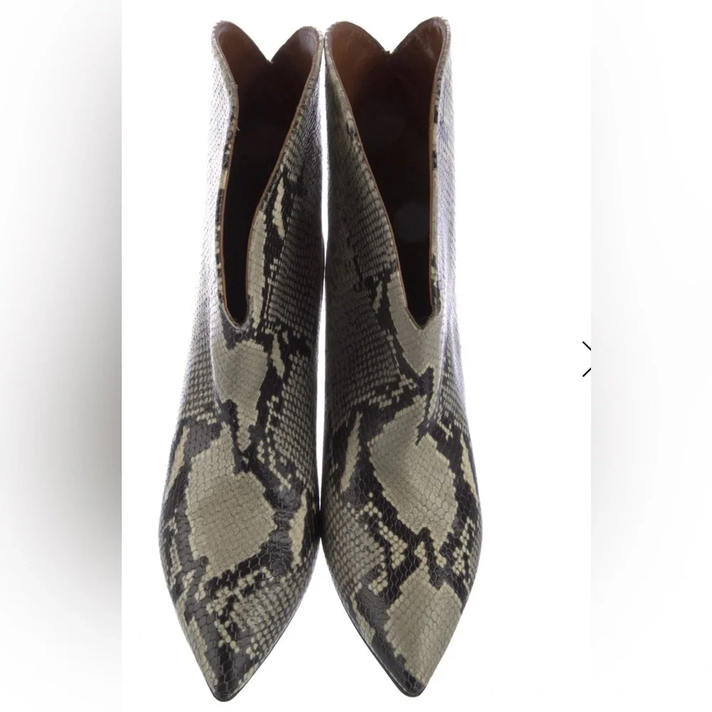 Paris Texas Snakeskin western ankle boot size 11 - Picture 3 of 4